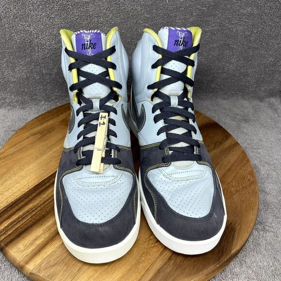 Nike RT1 High Men's Size 12 Blue Yellow/Gray Sneakers Shoes Kanye 354034-003 - Picture 8 of 8